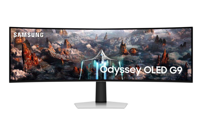 Samsung Odyssey G9 G93SC Curved / 49″ / OLED / 5120 x 1440 / 240 Hz / 0,03ms / HDMI,DP / FreeSync