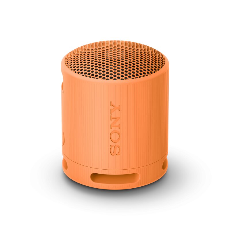 Läs mer om Sony XB100 Trådlös bluetooth-högtalare - Orange