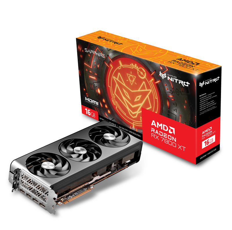Product Image for Sapphire Nitro+ RX 7800 XT 16GB GAMING OC
