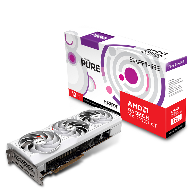 Product Image for Sapphire PURE RX 7700 XT 12GB GAMING OC