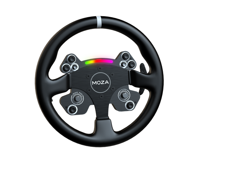 Product Image for MOZA CS V2 Steering Wheel - Leather (33 cm)