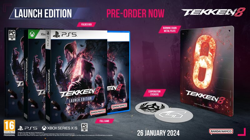 Bandai Namco Tekken 8 Collectors Edition (PS5)
