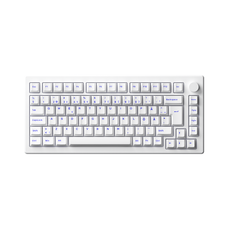 Product Image for Akko MOD007 PC V2 White/Blue - Akko CS Piano