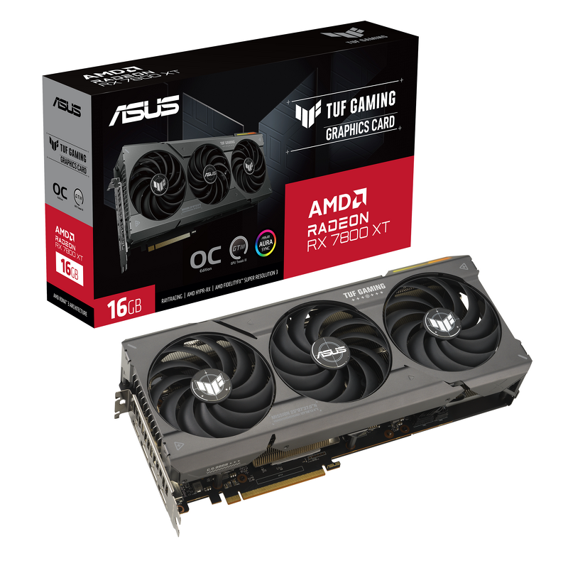 Product Image for ASUS TUF Gaming Radeon RX 7800 XT 16GB OC