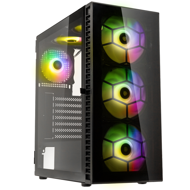 Product Image for Kolink Observatory HF / Glass / ARGB - Svart