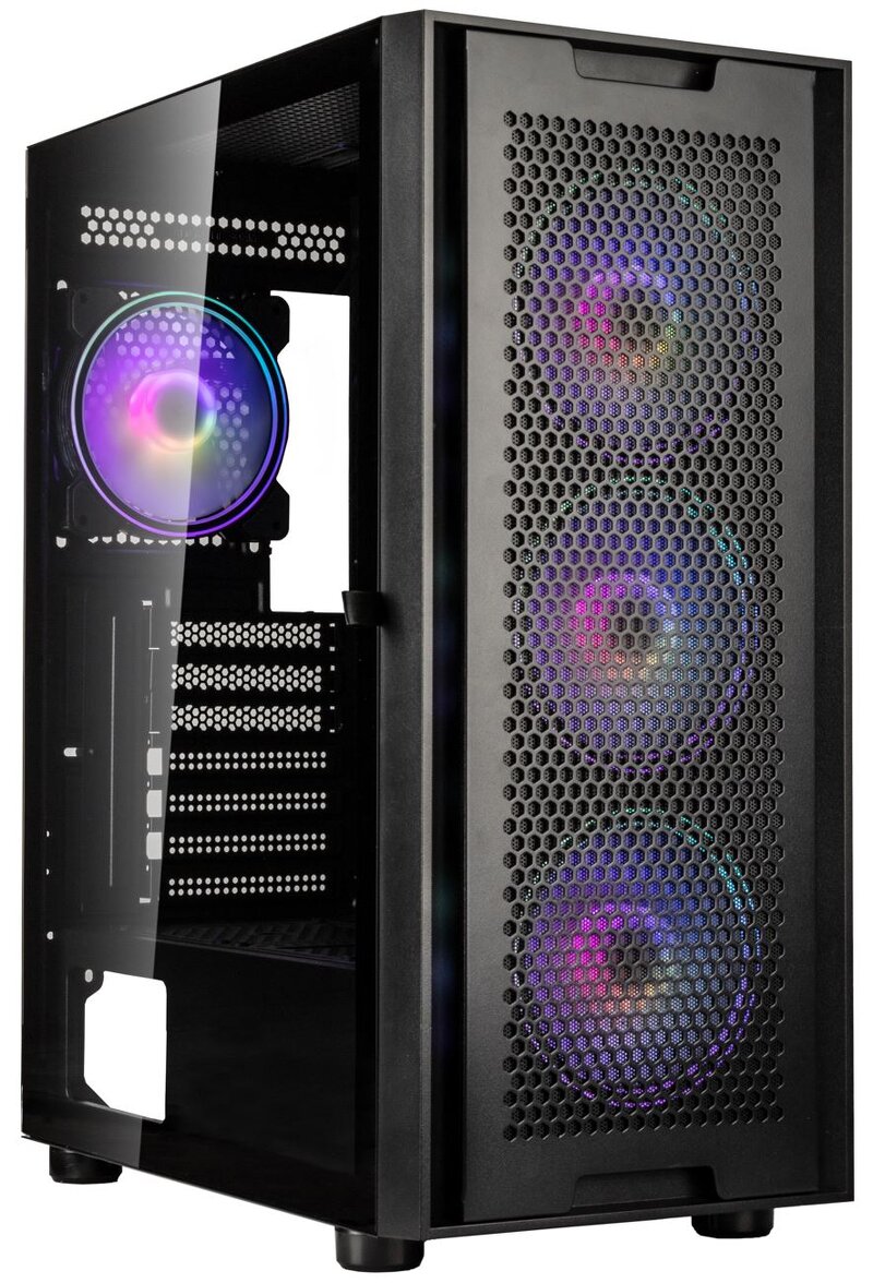 Läs mer om Kolink Observatory Duo ARGB Midi Tower Case - Black Window