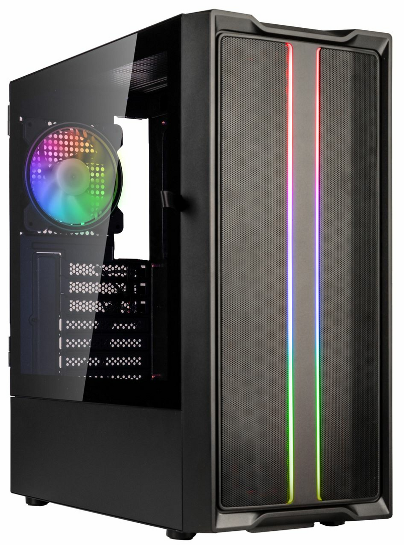 Product Image for Kolink Inspire Series K12 Midi Tower ARGB Gaming Case - Black Window