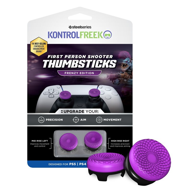 Läs mer om KontrolFreek FPS - Frenzy Purple/Black - PS5