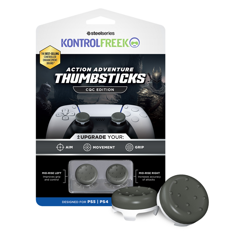Product Image for KontrolFreek Action - CQC Classic Gray/White - PS5