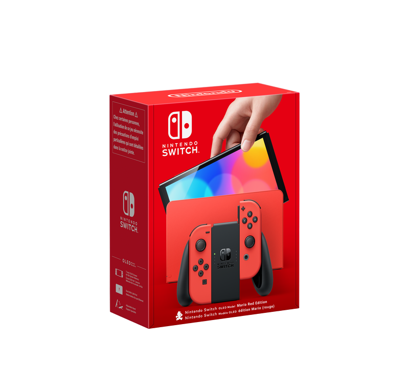 Product Image for Nintendo Switch OLED Model Mario Red