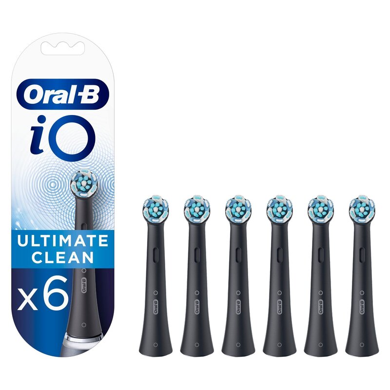 Oral-B iO Ultimate Clean Black 6-pack