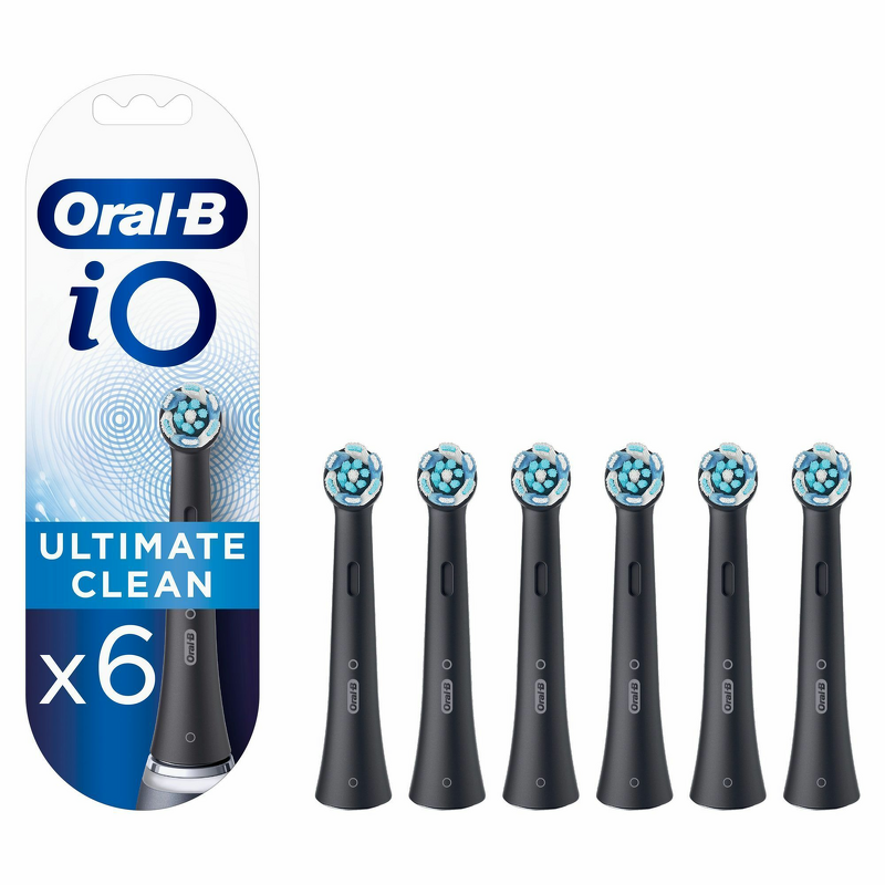 Product Image for Oral-B iO Ultimate Clean Black 6-pack