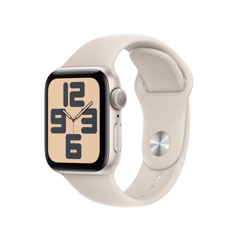 Product Image for Apple Watch SE GPS 40mm / Starlight Aluminium Case med Starlight Sport Band - M/L
