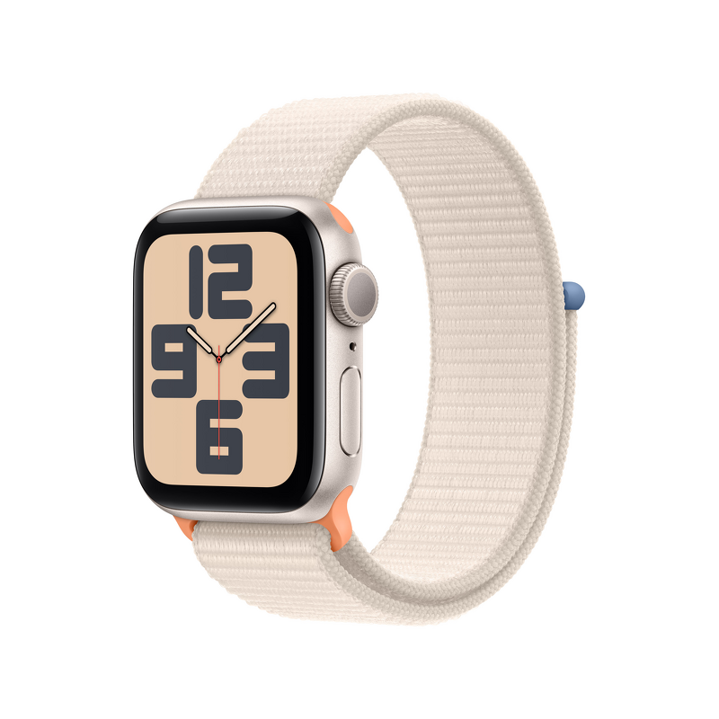 Product Image for Apple Watch SE GPS 40mm / Starlight Aluminium Case med Starlight Sport Loop