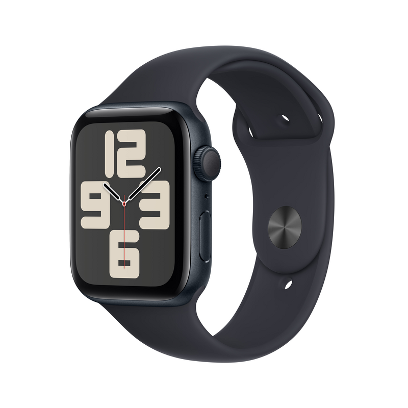 Product Image for Apple Watch SE GPS 44mm / Midnight Aluminium Case med Midnight Sport Band - M/L