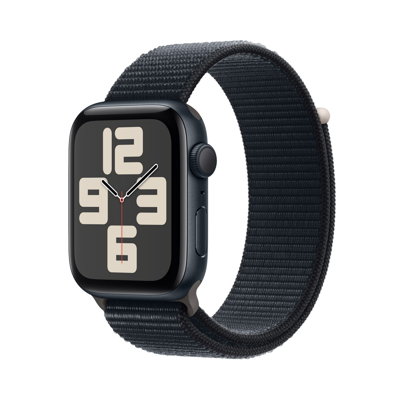 Product Image for Apple Watch SE GPS 44mm / Midnight Aluminium Case med Midnight Sport Loop