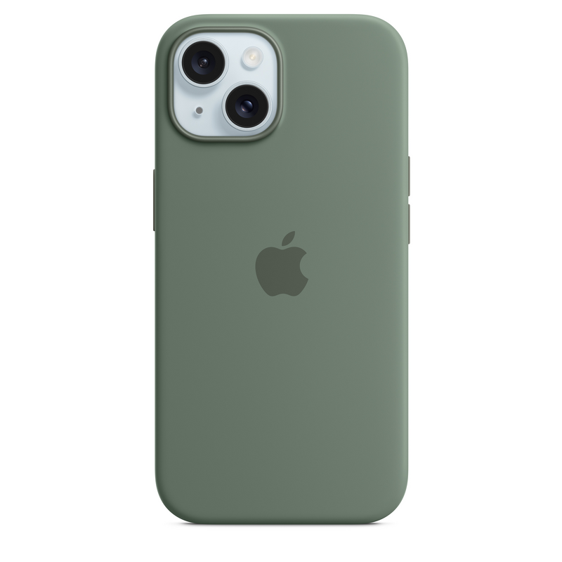 Product Image for Apple iPhone 15 Silicone Case med MagSafe - Cypress
