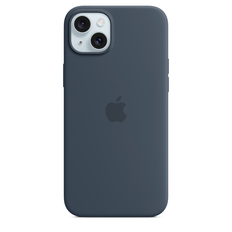 Product Image for Apple iPhone 15 Plus Silicone Case med MagSafe - Storm Blue