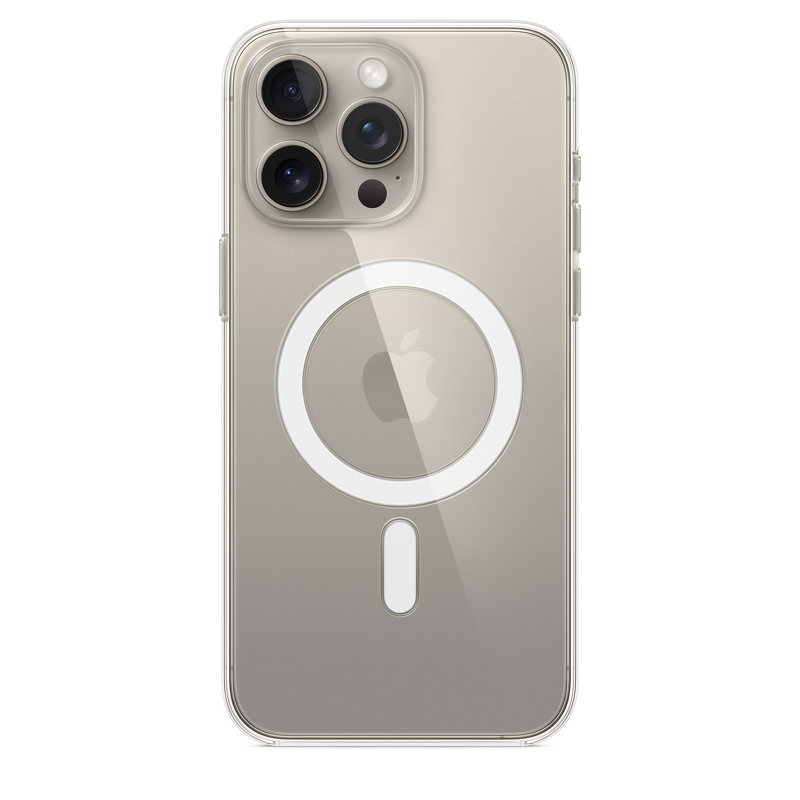 Product Image for Apple iPhone 15 Pro Max Clear Case med MagSafe