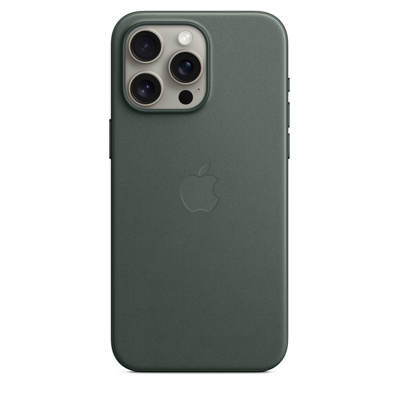 Product Image for Apple iPhone 15 Pro Max FineWoven Case med MagSafe - Evergreen