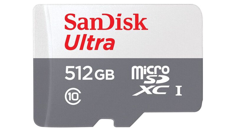 SanDisk Ultra - 512GB / MicroSDXC / Class 10