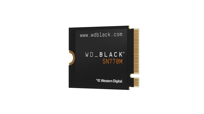 Läs mer om WD Black SN770M NVMe SSD 1TB - WDBDNH0010BBK-WRSN
