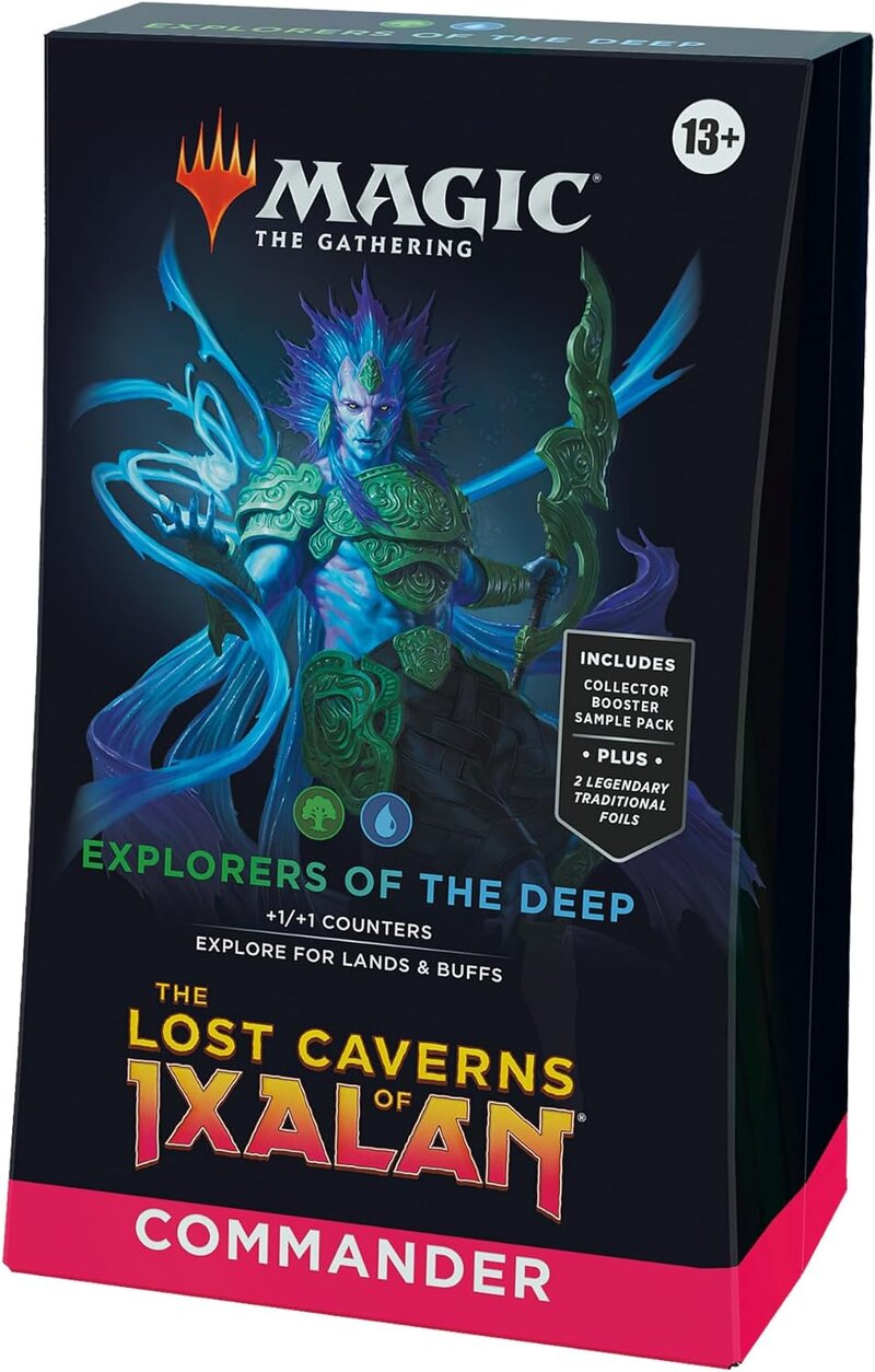 Magic the Gathering: Lost Caverns of Ixalan Commander – Explorers of the deep