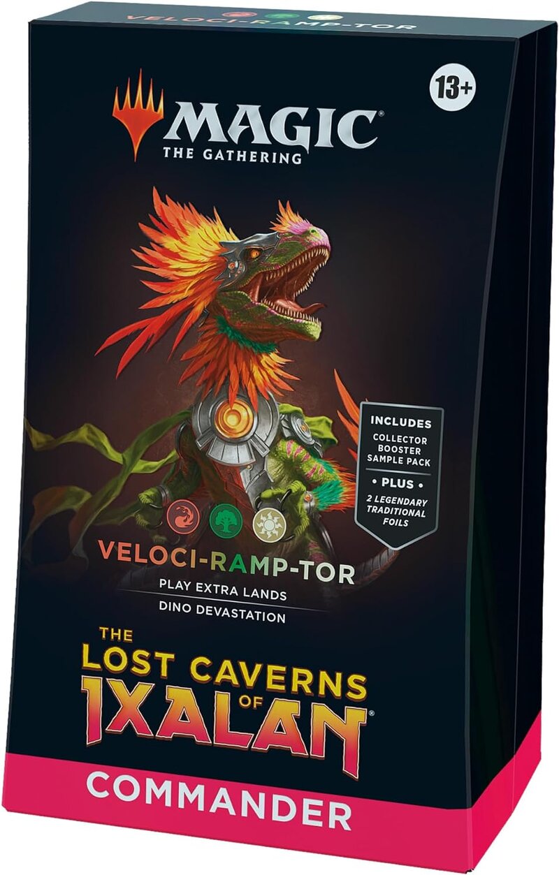 Magic the Gathering: Lost Caverns of Ixalan Commander – Veloci-Ramp-Tor