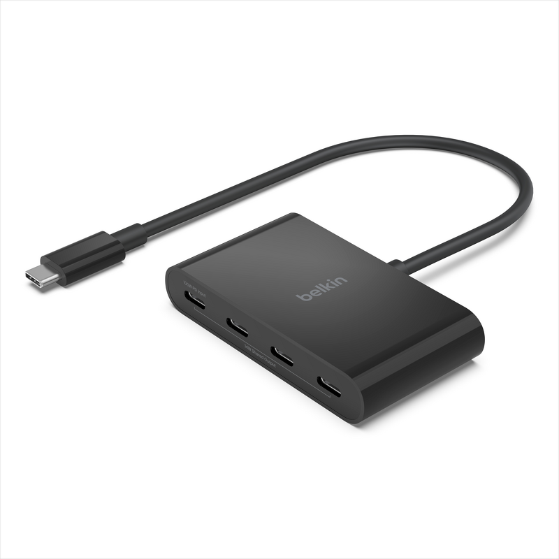 Product Image for Belkin 4 port USB-C 3.2 Gen2 Hub 100W PD