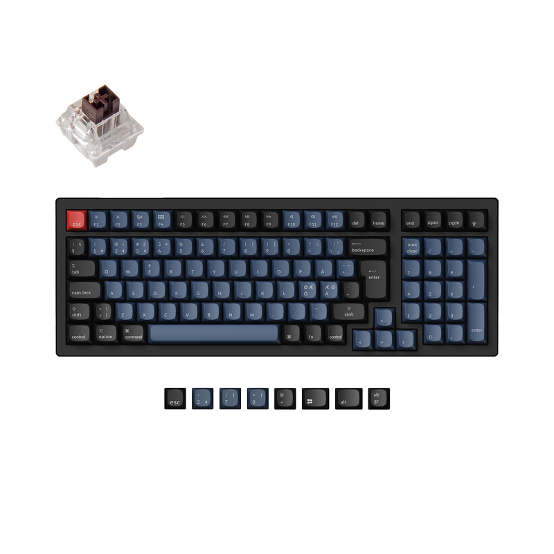 Product Image for Keychron K4 Pro QMK/VIA RGB Hot Swap K Pro Brown