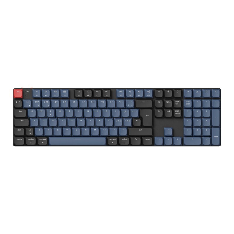 Läs mer om Keychron K5 Pro QMK/VIA RGB Aluminium Hot Swap Gateron Low Profile Red Switch