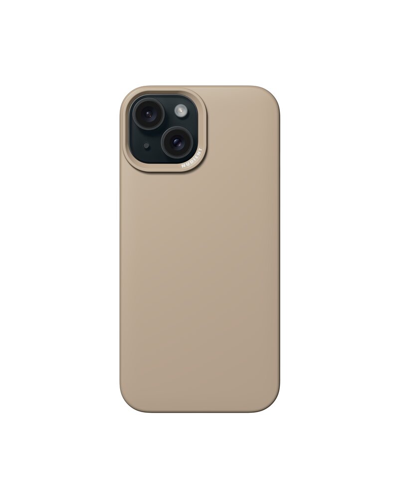 Läs mer om Nudient Thin iPhone 15 MagSafe - Clay Beige