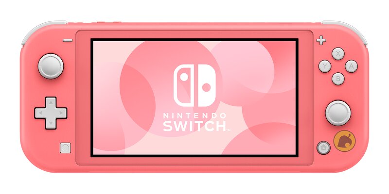 Nintendo Switch Lite Konsol – Animal Crossing: New Horizons Isabelle Aloha Edition (inkl spel)