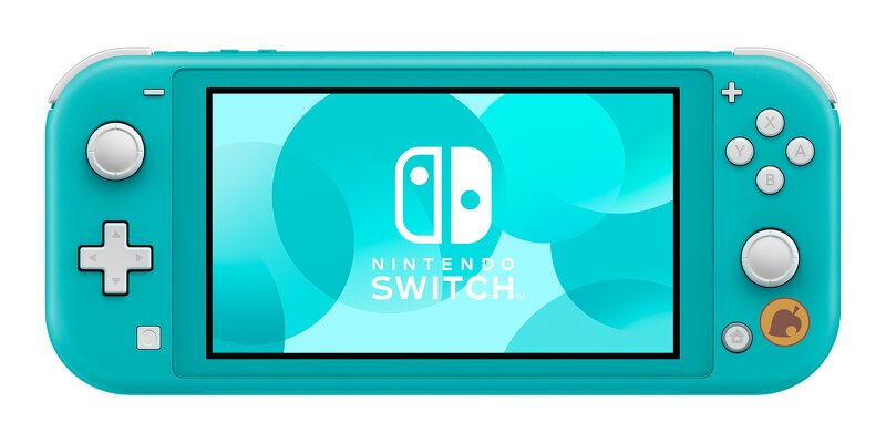 Nintendo Switch Lite Konsol – Animal Crossing: New Horizons Timmy & Tommy Aloha Edition (inkl spel)