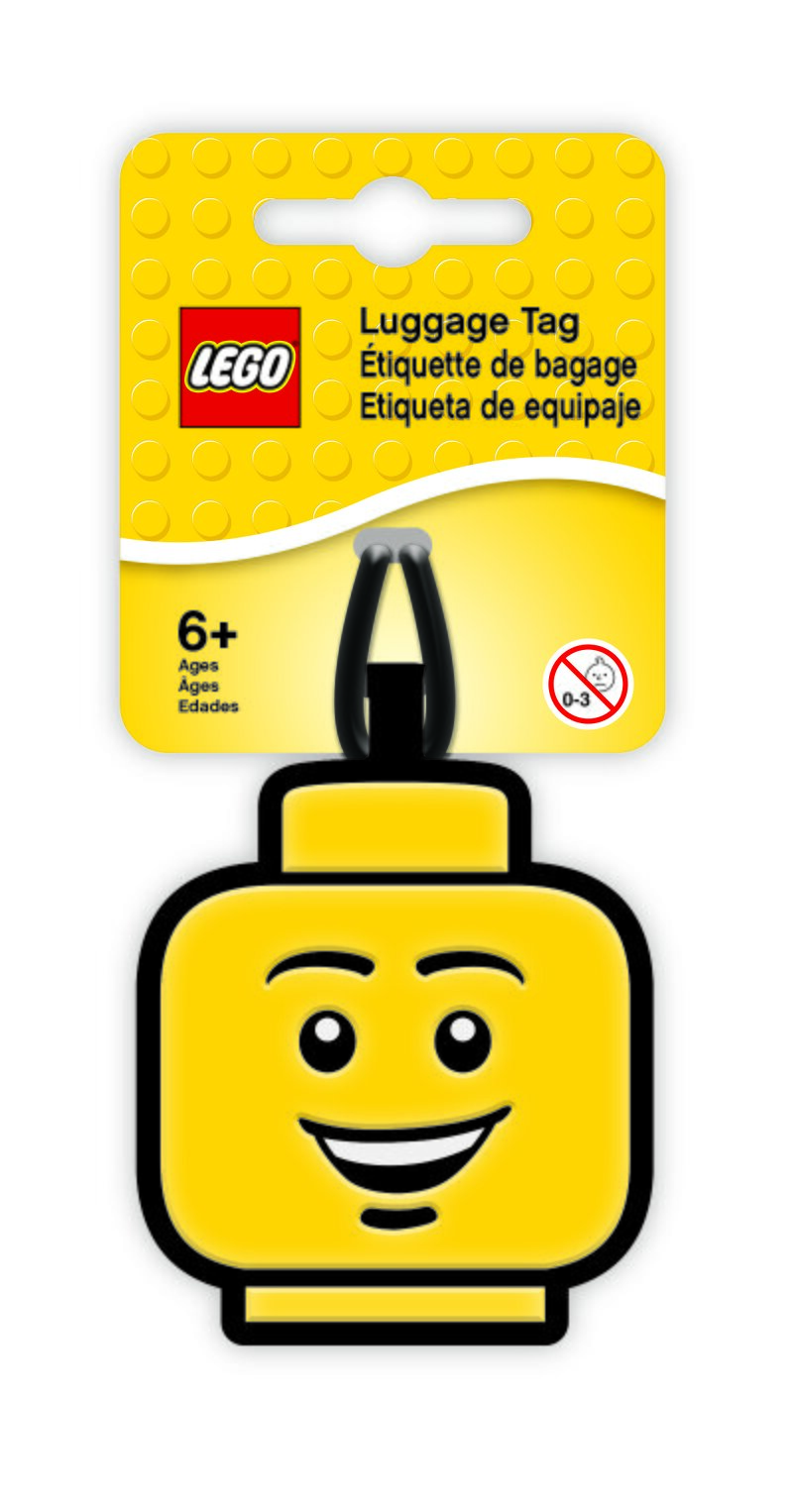 Euromic LEGO Bagagetag – Ansikte