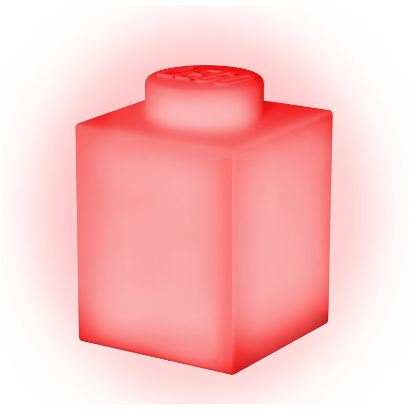 Läs mer om LEGO Nattlampa - Röd