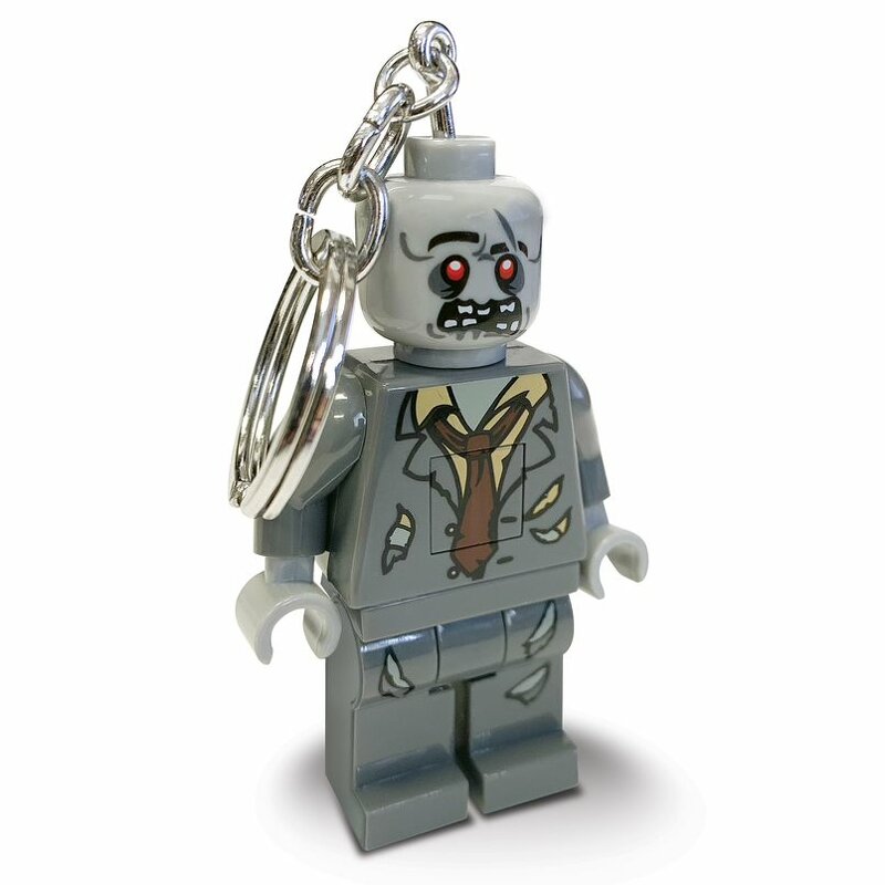Euromic LEGO Nyckelring med ficklampa – Zombie