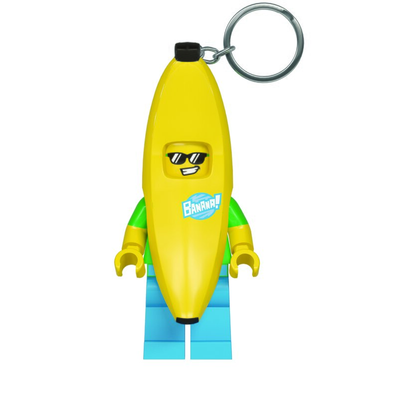 Läs mer om LEGO Nyckelring med ficklampa - Banana Guy