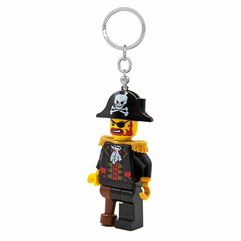 Läs mer om LEGO Nyckelring med ficklampa - Captain Brickbeard