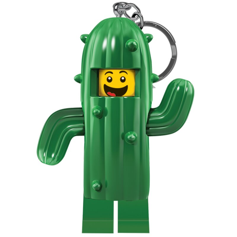 Läs mer om LEGO Nyckelring med ficklampa - Cactus Boy