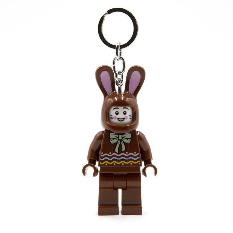 LEGO Nyckelring med ficklampa - Chokladkanin