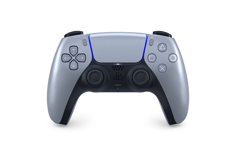 Läs mer om Playstation 5 - DualSense Handkontroll - Sterling Silver
