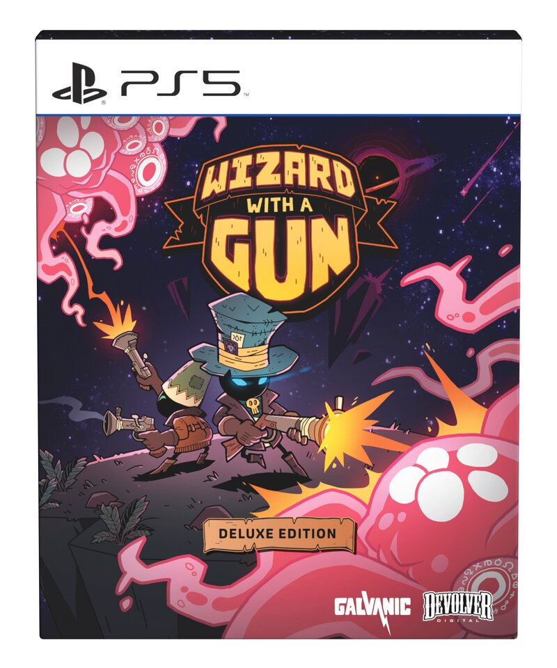 Läs mer om Wizard with a Gun Deluxe Edition (PS5)