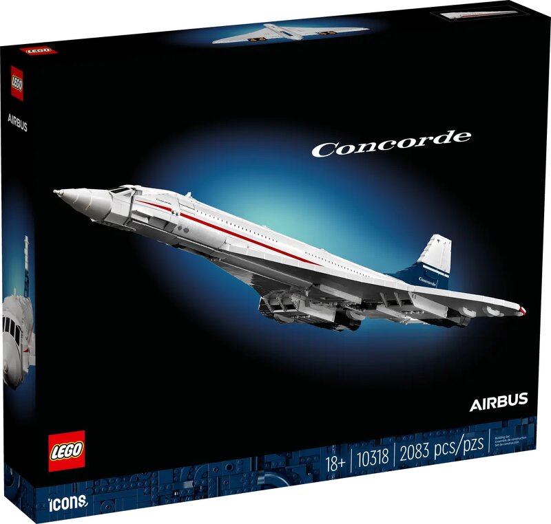 Läs mer om LEGO Icons Concorde 10318