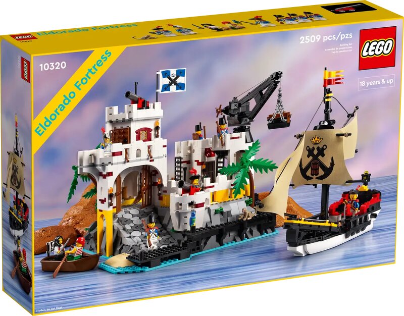 Läs mer om LEGO Icons Eldorado Fortress 10320
