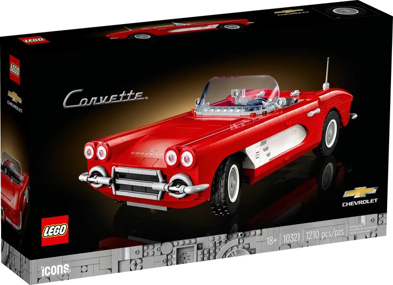 Läs mer om LEGO Icons Corvette 10321