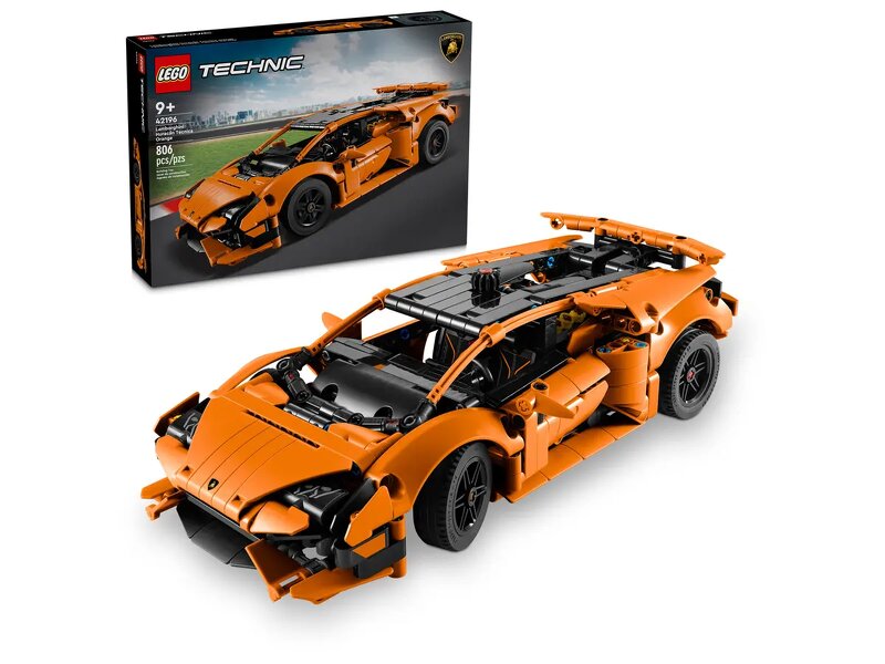 Läs mer om LEGO Technic Lamborghini Huracán Tecnica Orange 42196