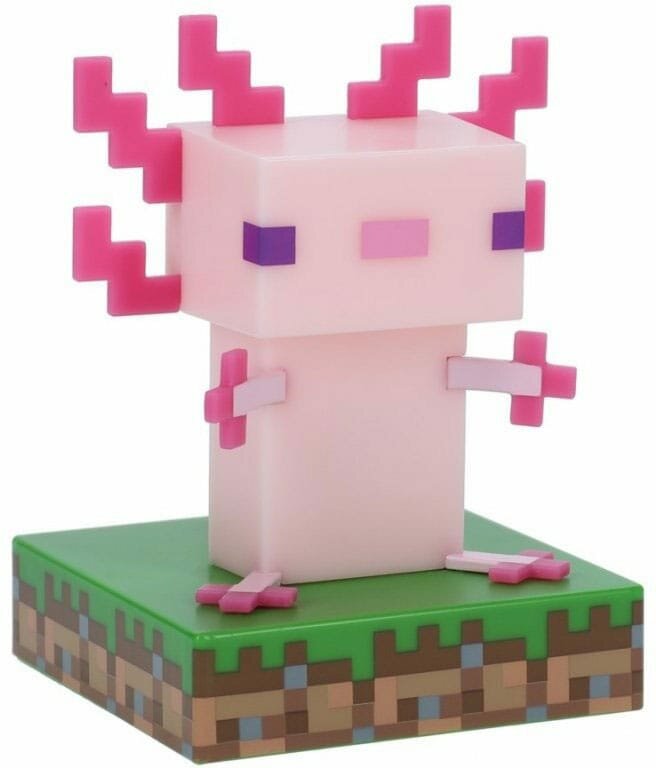 Mattel Minecraft Icon Light Axolotl