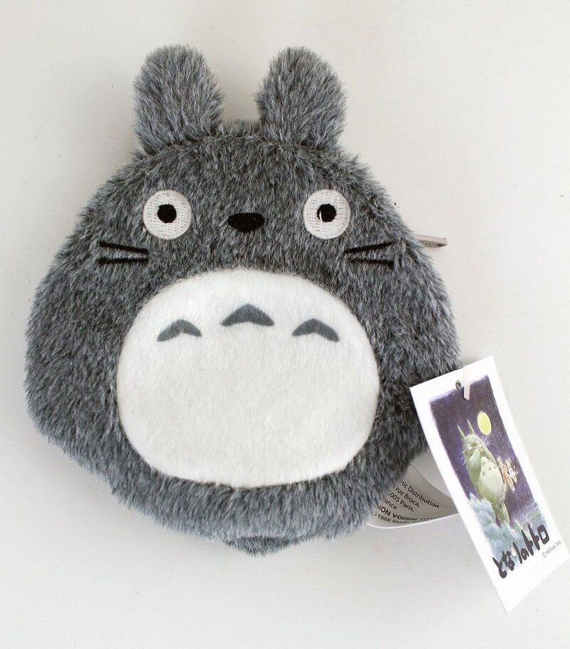 Läs mer om My Neighbor Totoro Plush Coin Purse Totoro 12 cm