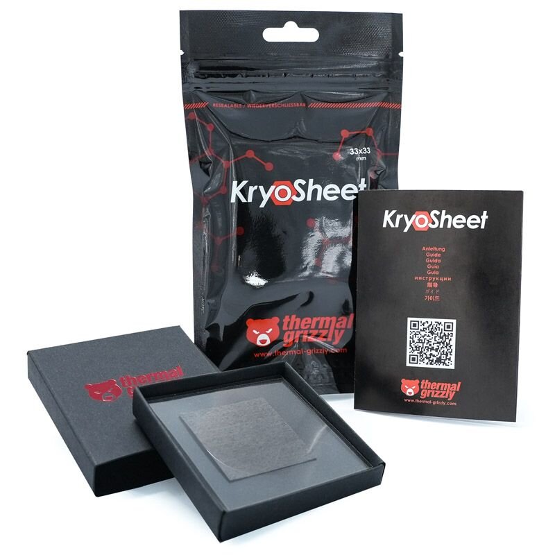Thermal Grizzly KryoSheet Thermal Pad – 33 x 33mm